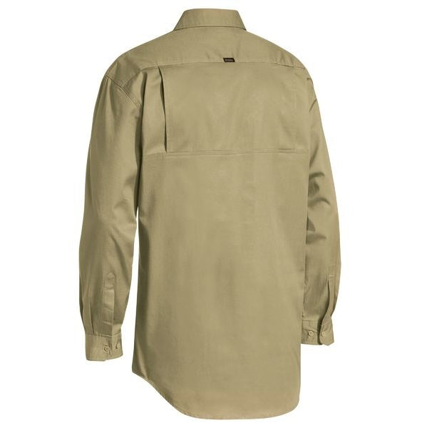 Bisley BSC6820 Closed Front Lightweight Drill L/S Shirt