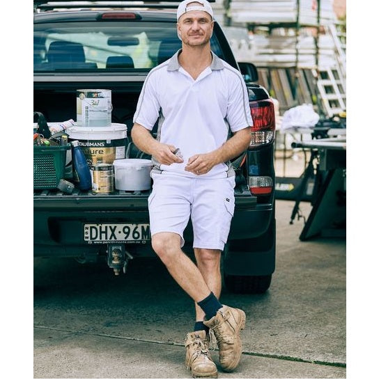 Bisley BSHC1008 Mens Stretch Cotton Cargo Short