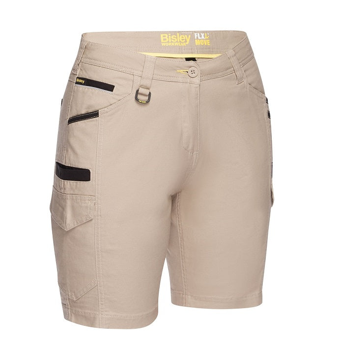 Bisley BSHL1044 Women's Flex&Move™ Cargo Shorts