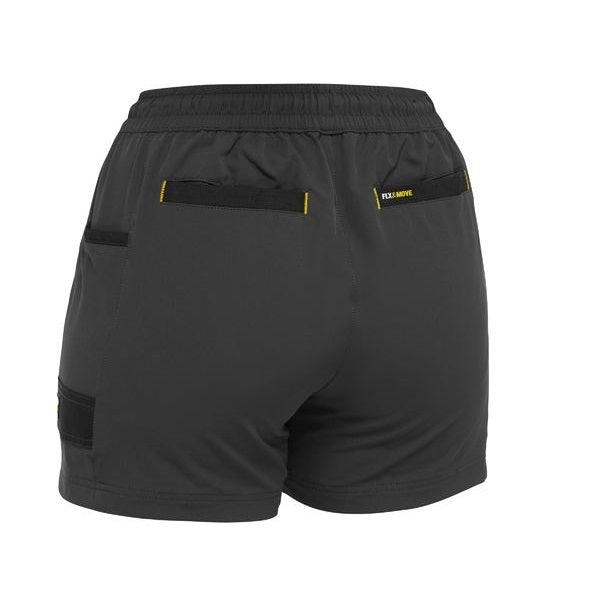 Bisley BSHL1331 Womens FLX & Move 4-Way Stretch Elastic Waist Short