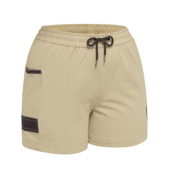 Bisley BSHL1331 Womens FLX & Move 4-Way Stretch Elastic Waist Short