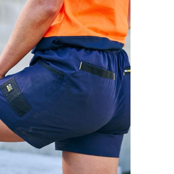 Bisley BSHL1331 Womens FLX & Move 4-Way Stretch Elastic Waist Short