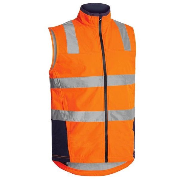Bisley BV0348T Taped HiVis Soft Shell Vest
