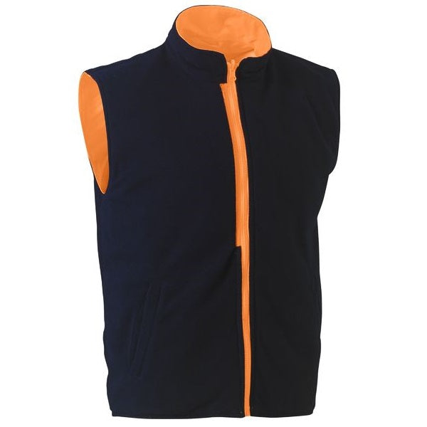 Bisley BV0364T Taped HiVis Rail Wet Weather Vest