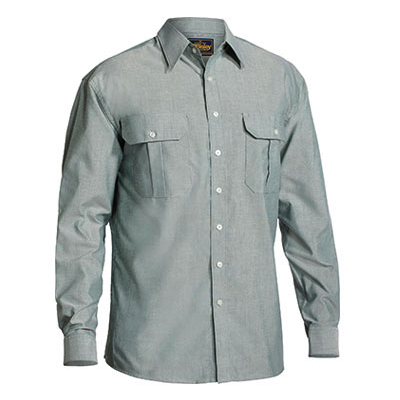 Bisley BS6030 Oxford Mens L/S Shirt