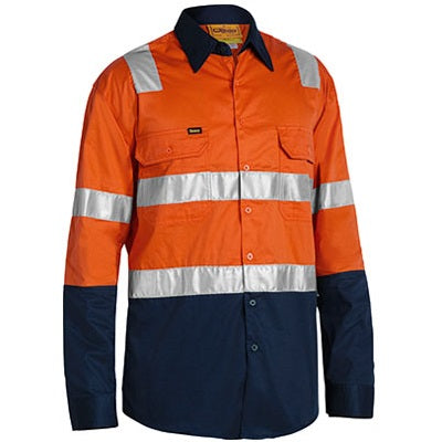 Bisley BS6432T 3M Taped Cool Lightweight Shirt With Shoulder Tape