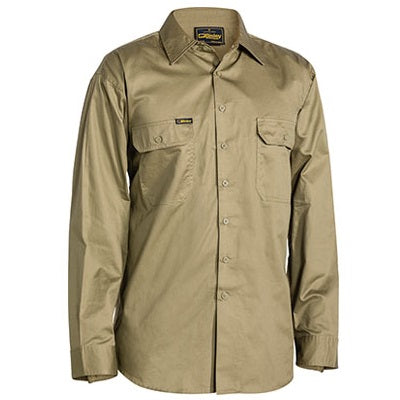 Bisley BS6893 Cool Lightweight Drill L/S Shirt