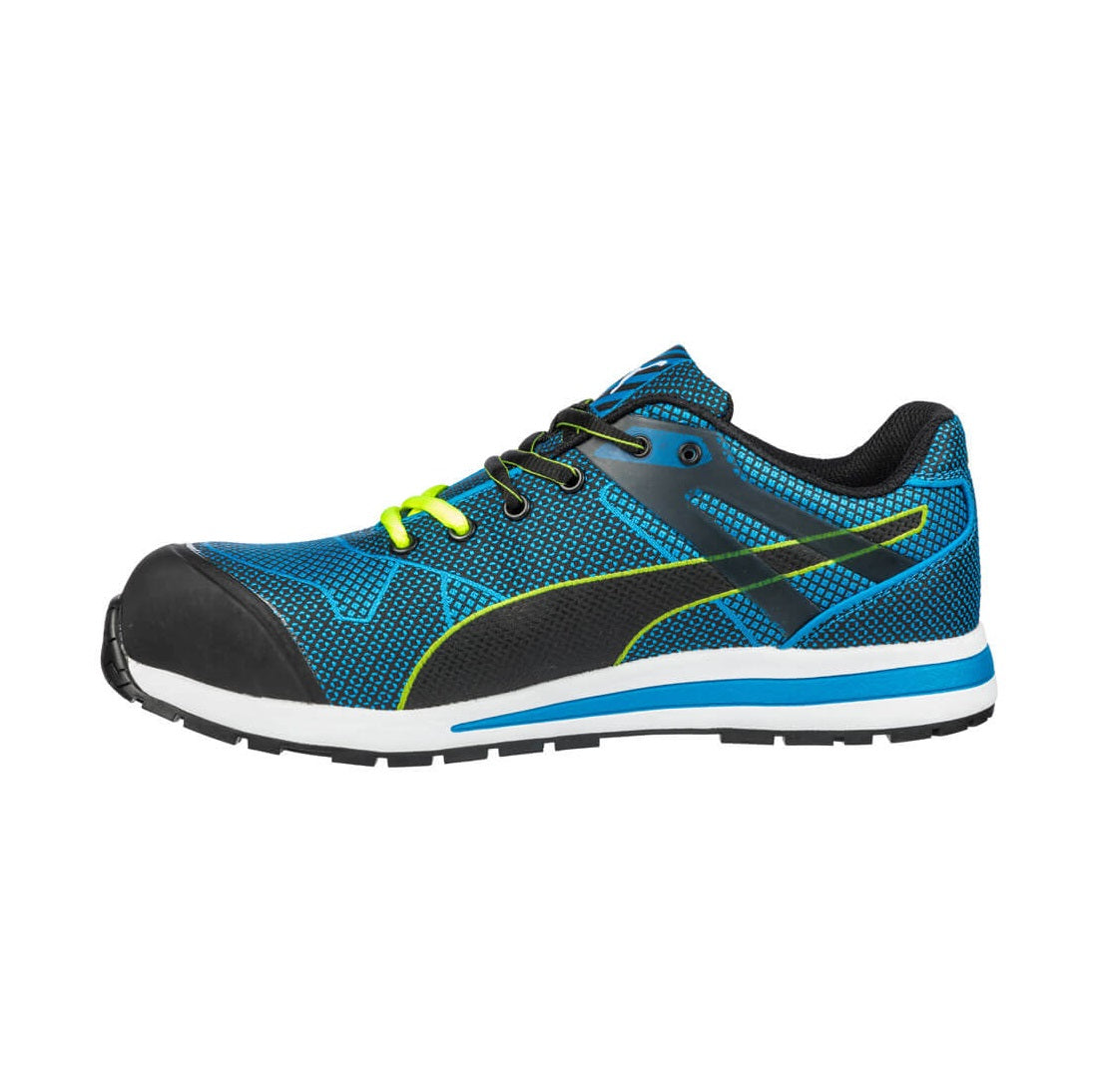 Puma 643067 Blaze Knit Blue/Black Composite Safety Jogger