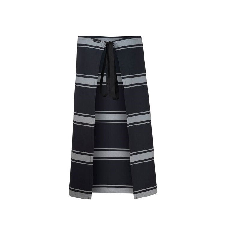 Chefscraft CA004 3/4 Length Butchers Stripe Apron