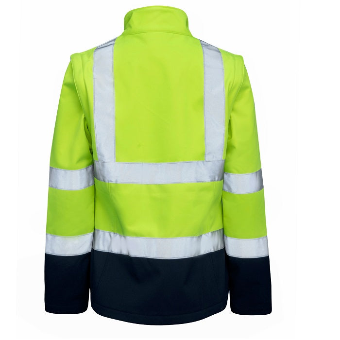 Rainbird 8527 Carroll Ladies Soft Shell HiVis Jacket