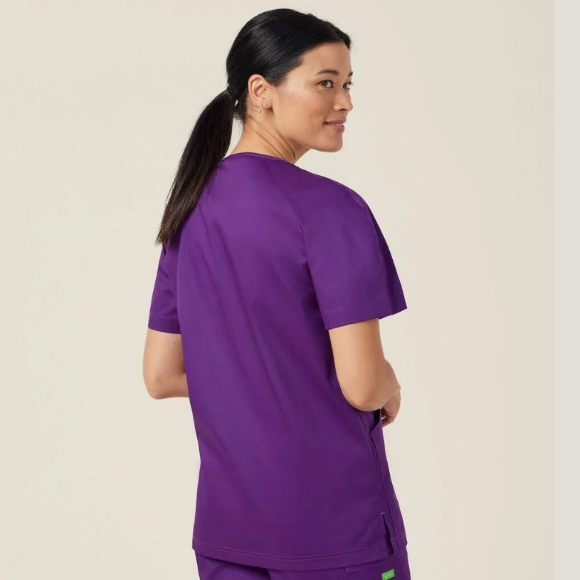 NNT CATRFV Unisex Carl V-Neck Style Scrub Top
