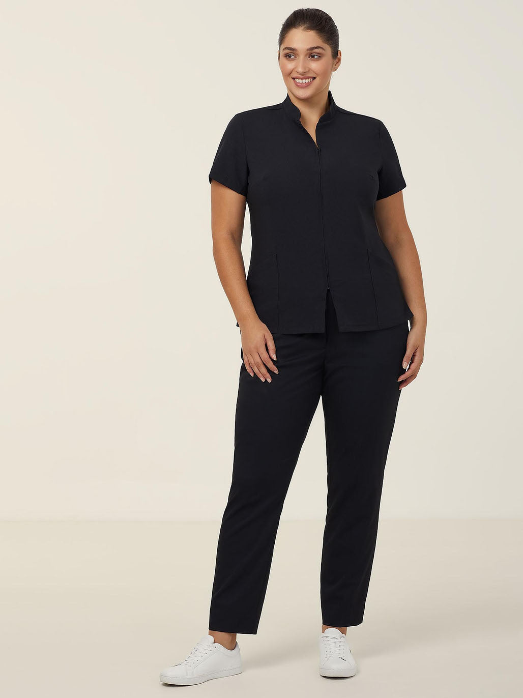 NNT CATU68 Zip Front Clinical Tunic