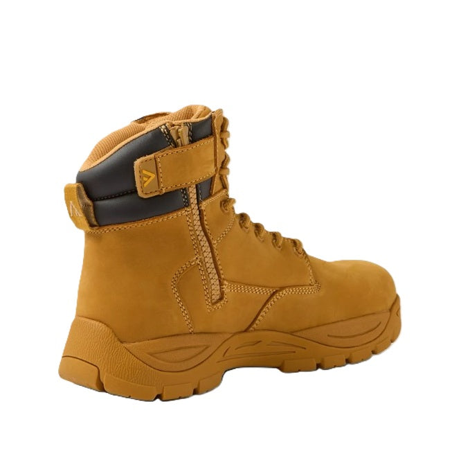 Colorado Wheat Safety Boots CF12343 with Zipper