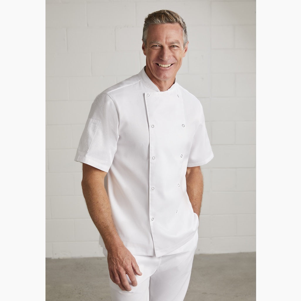 Biz Collection CH232MS Zest Mens S/S Chef Jacket