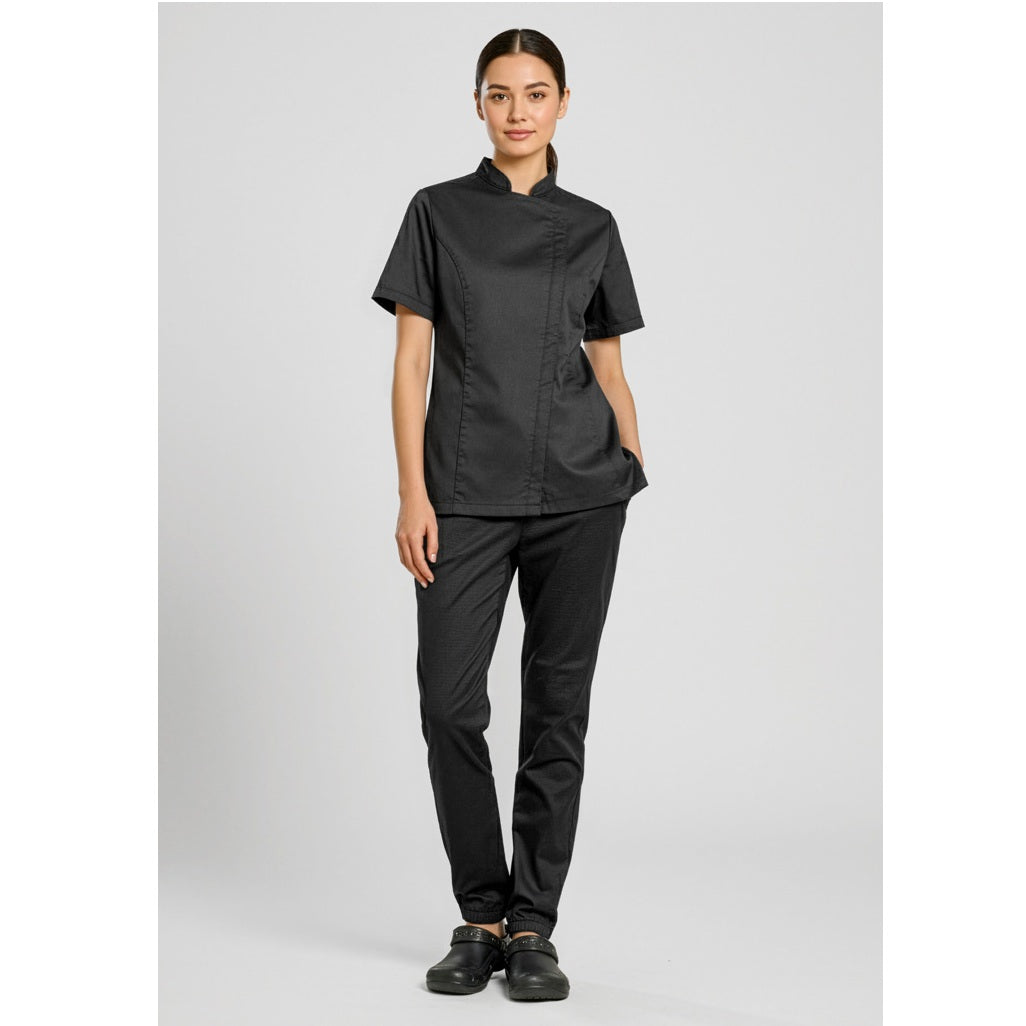 Biz Collection CH330LS Womens Alfresco Short Sleeve Chef Jacket