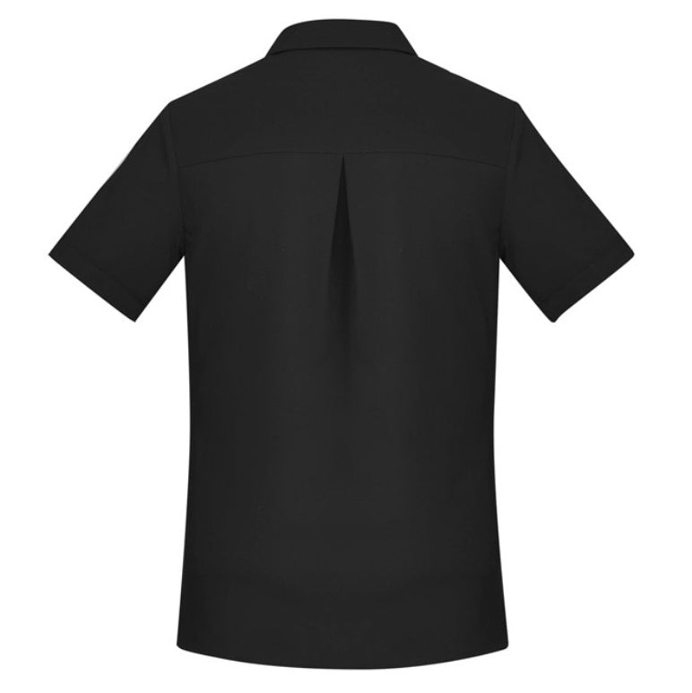 Biz Care CS947LS Womens Florence Plain Short Sleeve Shirt