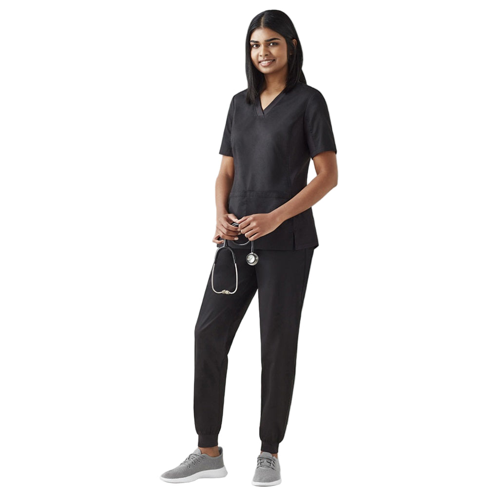 Biz Care CSP042LL Womens Riley Slim Leg Jogger Scrub Pant