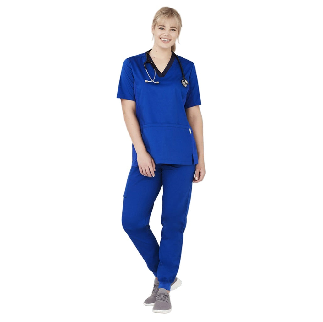 Biz Care CSP042LL Womens Riley Slim Leg Jogger Scrub Pant