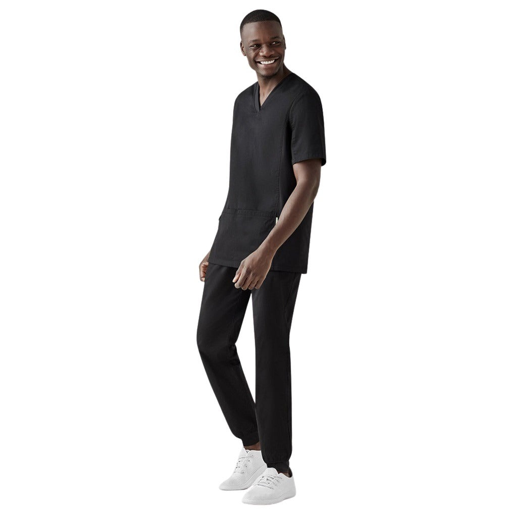 Biz Care CSP042ML Mens Riley Slim Leg Jogger Scrub Pant