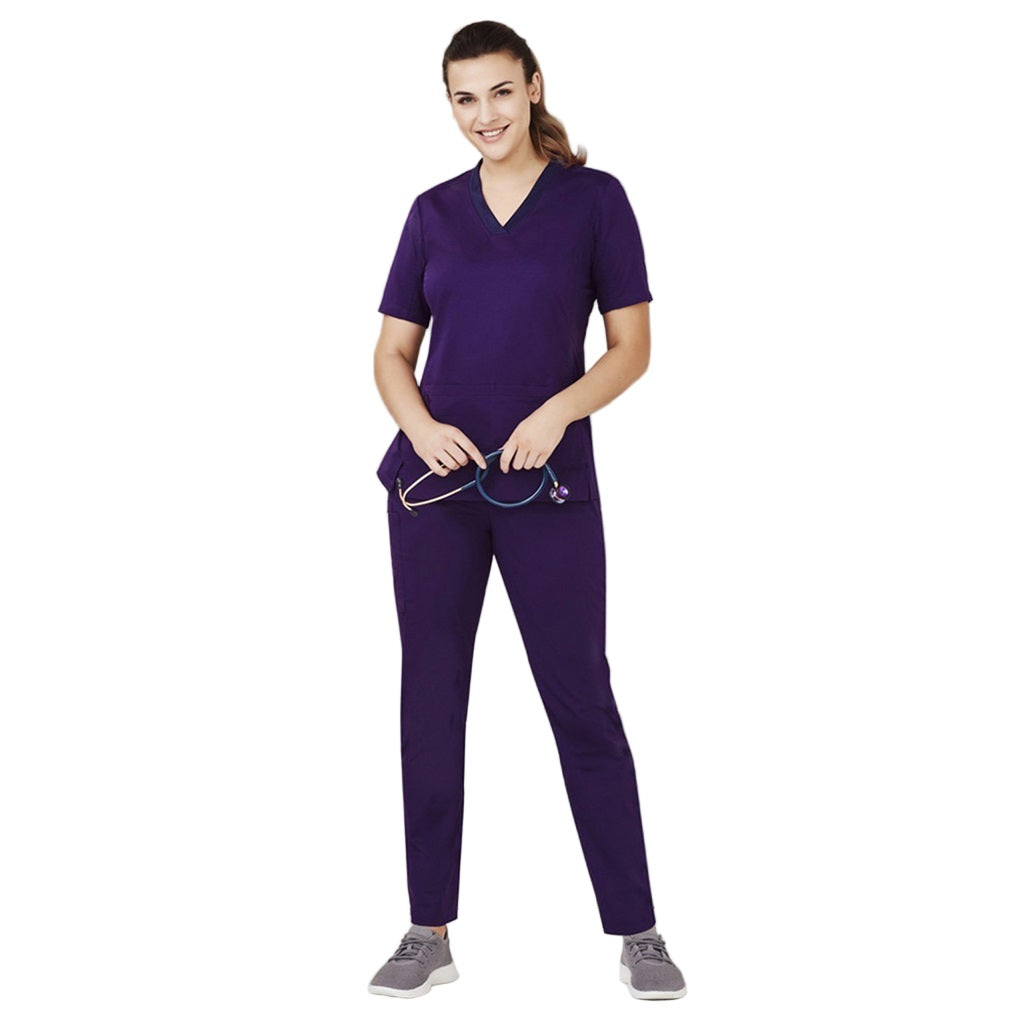 Biz Care CSP047LL Womens Riley Straight Leg Scrub Pant
