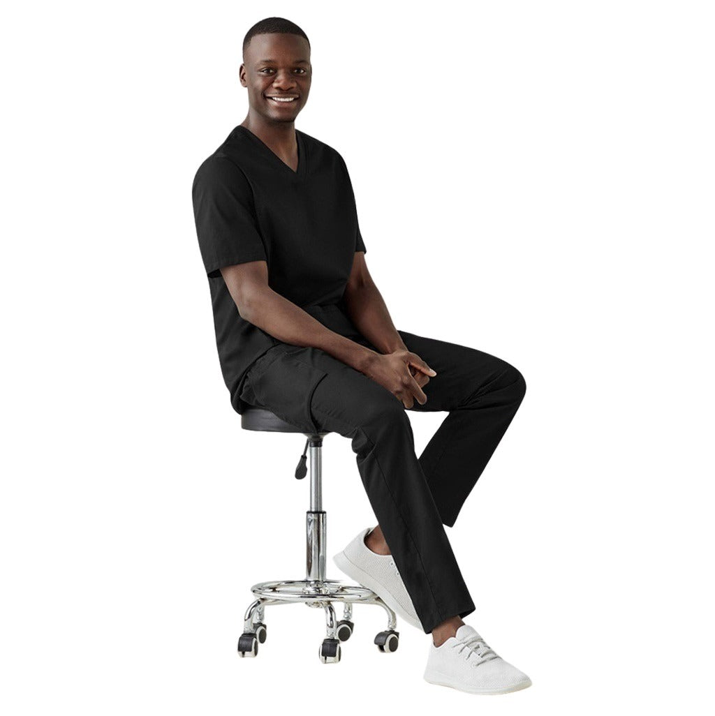 Biz Care CSP047ML Riley Mens Straight Scrub Pants