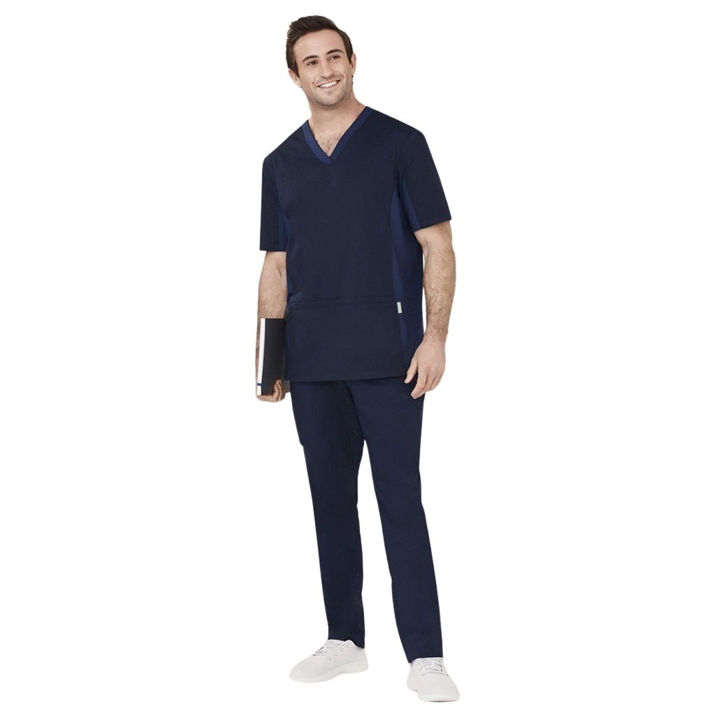 Biz Care CSP047ML Riley Mens Straight Scrub Pants