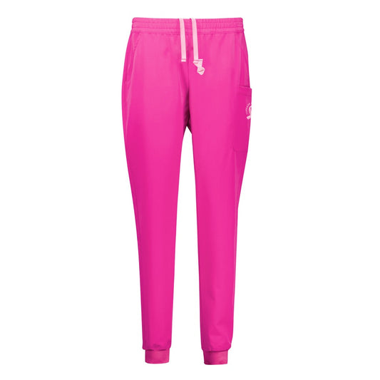 Biz Care CSP241LL Womens Pink Jogger Scrub Pant