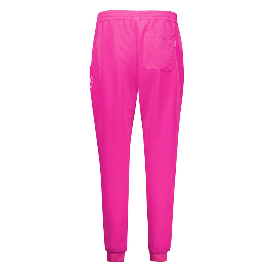 Biz Care CSP241LL Womens Pink Jogger Scrub Pant