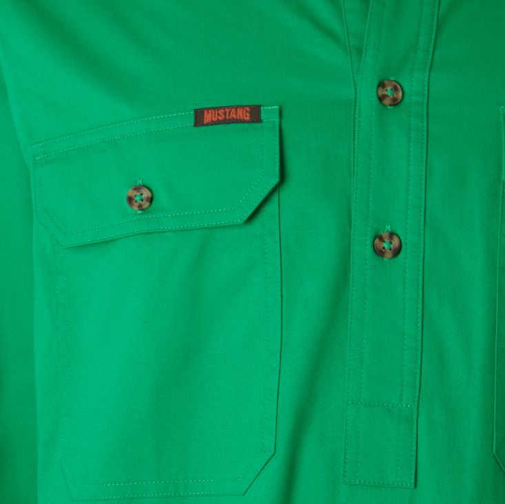 Mustang Signature Y04004 Mens Closed Front Workshirt