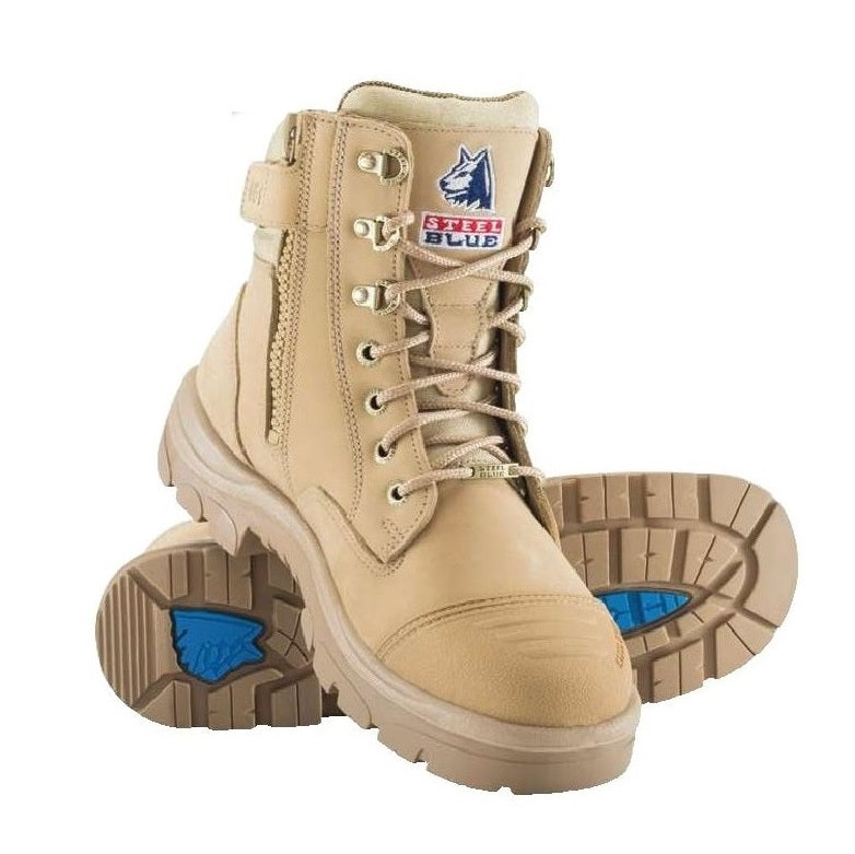 Steel Blue 312661 Southern Cross Zip Safety Boots