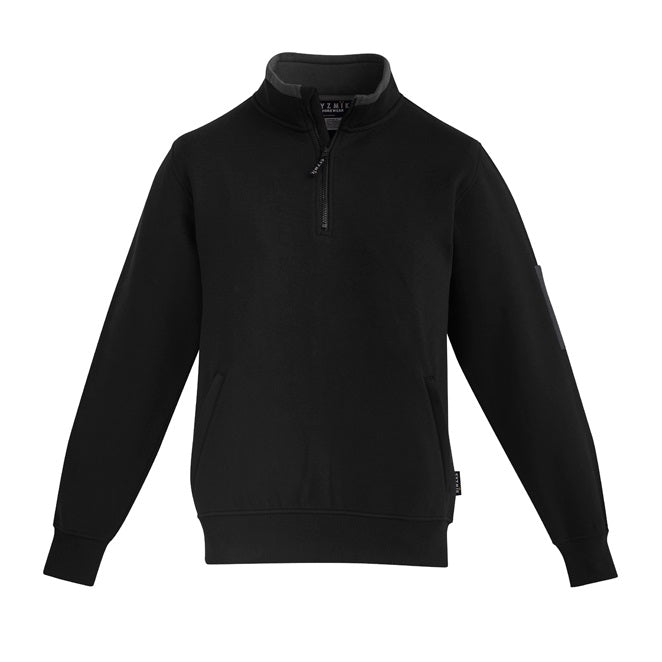 Syzmik ZT366 Mens 1/4 Zip Brushed Fleece Pullover