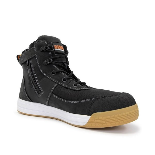 Bison DUNEBK Dune Low Cut Zip Side Safety Boots