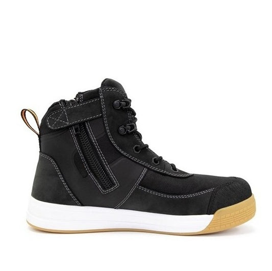Bison DUNEBK Dune Low Cut Zip Side Safety Boots