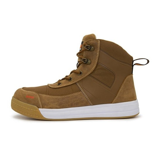 Bison DUNEBR Dune Low Cut Zip Side Safety Boots