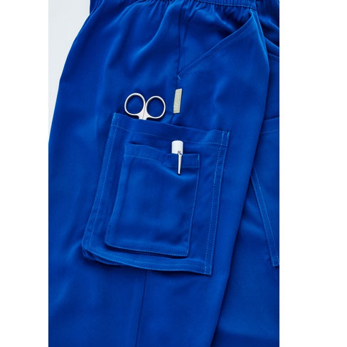 Bizcare CSP943LL Womens Multi-Pocket Slim Leg Scrub Pants