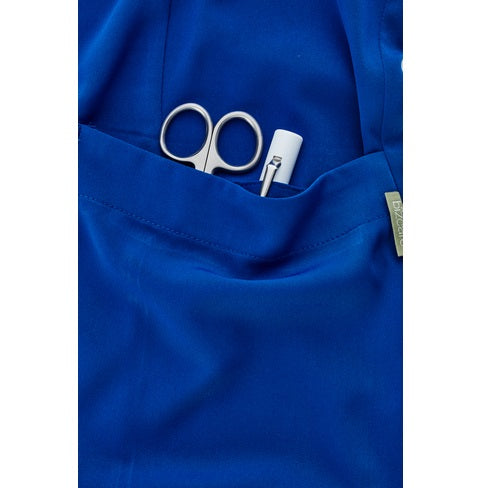 Bizcare CST942LS Womens Avery Round Neck Scrub Top