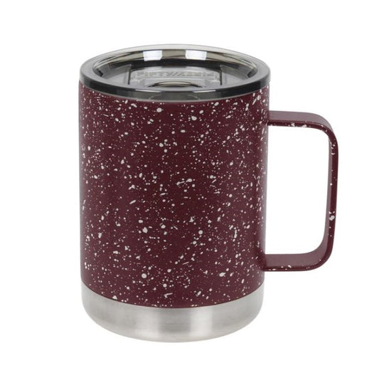 Fifty/Fifty FDW120 354ml Speckled Camp Mug with Slide Lid