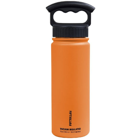 Fifty/Fifty FDW300 530ml Bottle W/ Black 3 Finger Holder Lid