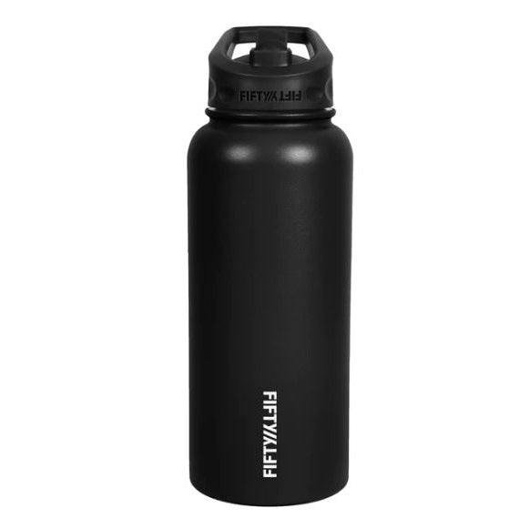 Fifty/Fifty FDW350 530ml Bottle W/Black Strawcap Lid