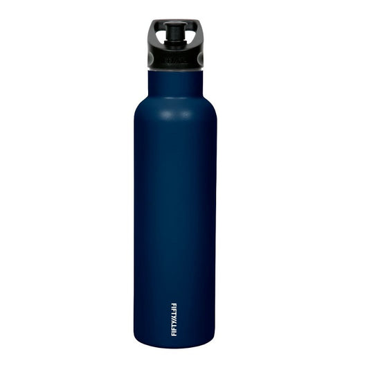 Fifty/Fifty FDW630 630ml Bottle W/Sports Lid Navy