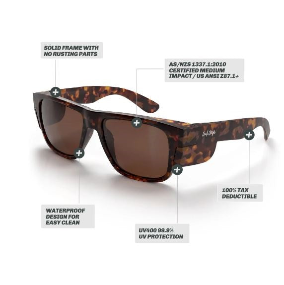 SafeStyle FMTBRP100 Fusions Matte Torte Frame Brown