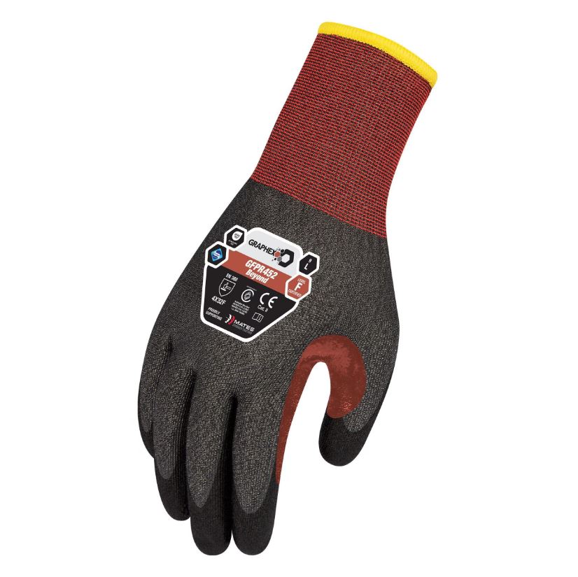 Graphex GFPR452 Beyond Microfoam gauge Glove