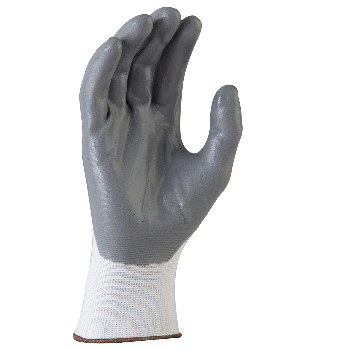 Maxisafe GNF124 White Knight Synthetic Coated Glove - White/Grey - Palm View