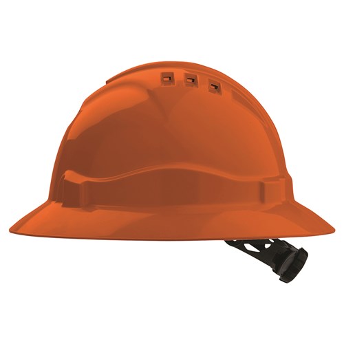 Pro Choice HHV6FB V6 Hard Hat Vented Full Brim Ratchet Harness