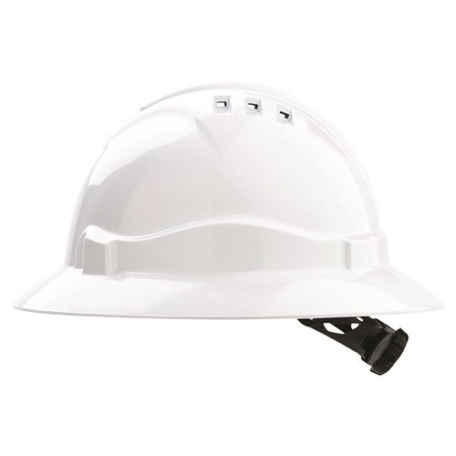 Pro Choice HHV6FB V6 Hard Hat Vented Full Brim Ratchet Harness