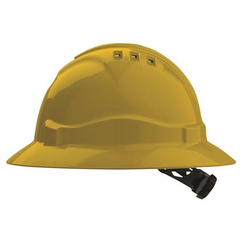 Pro Choice HHV6FB V6 Hard Hat Vented Full Brim Ratchet Harness