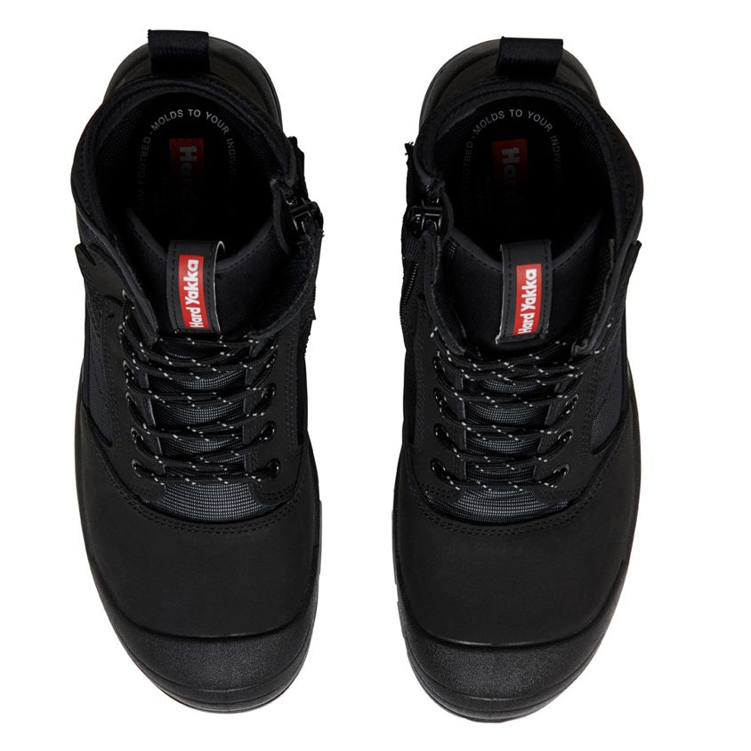 Hard Yakka Y60235 Nite Vision Black Safety Boot