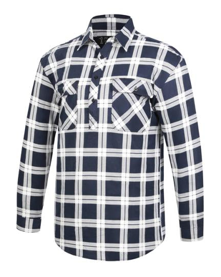 Pilbara RM123SCF Closed Front Flannelette Shirt