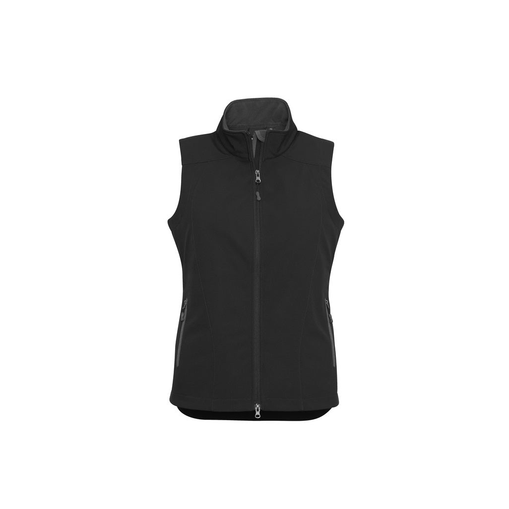 Biz Collection J404L Geneva Ladies Vest Softshell
