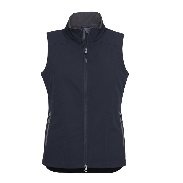 Biz Collection J404L Geneva Ladies Vest Softshell